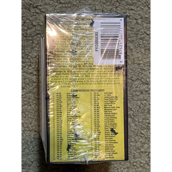 2013 Topps NFL Football Cards Blaster Box - Factory Sealed + 12 Card Bonus Pack! - Picture 2 of 6
